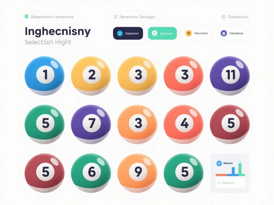 号码与开奖结构示意图